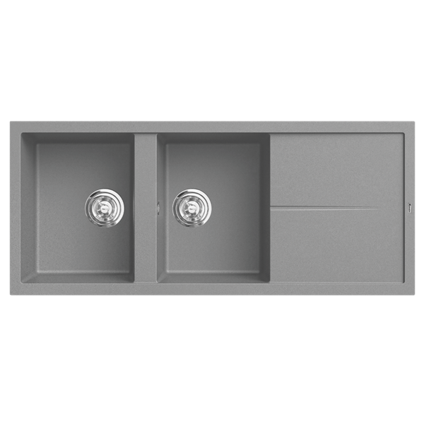 Chậu rửa chén đá Konox Livello 1160 Grey