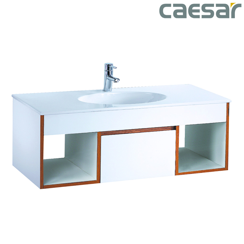 Chậu rửa Lavabo Caesar LF5028 + Tủ lavabo EH05028 DDV