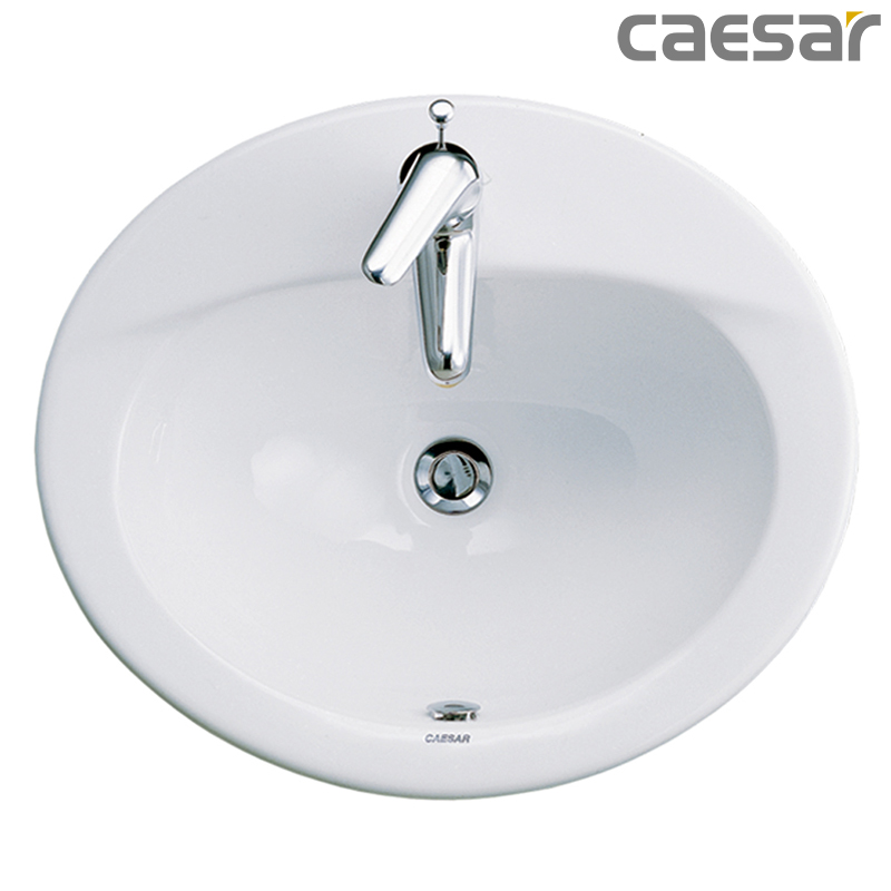 Chậu rửa Lavabo dương vành Caesar LF5018