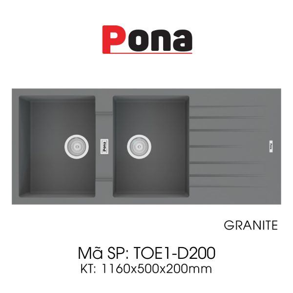 Chậu rửa Pona TOE1-D200