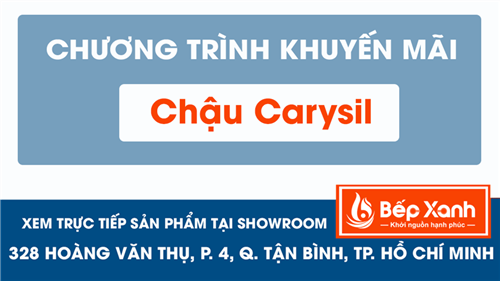 Chương trình khuyến mãi Carysil tháng 05.2020