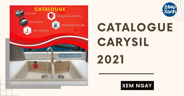 Dowload File Catalogue Chậu Rửa Chén - Vòi Rửa Chén Carysil [Mới Nhất 2021]