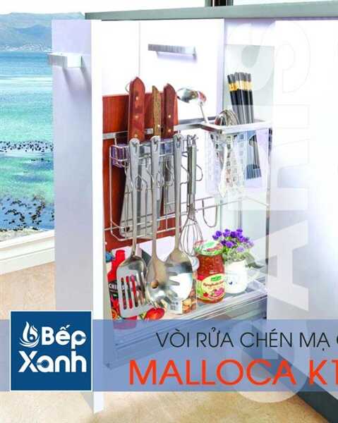 Giá Dao Thớt Gia Vị Nan Vuông Mạ Chrome Garis GM02.35E