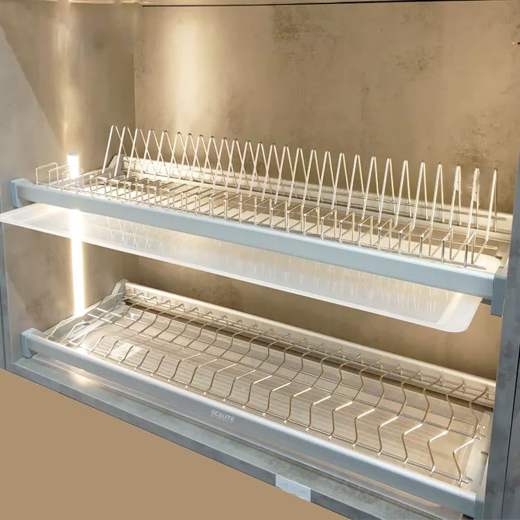 Kệ chén cố định tủ trên Bowl-Rack Ecalite EL-BR80S