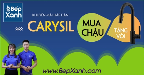 Khuyến mãi hấp dẫn áp dụng cho thương hiệu Carysil từ ngày 05.10.2020 đến 31.12.2020