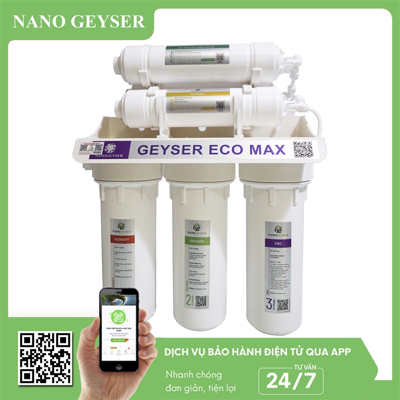 Máy lọc nước Geyser ECO MAX 7 cấp độ