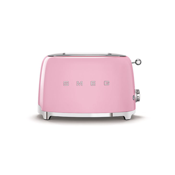 Máy nướng bánh mì hồng Smeg TSF01PGEU 535.43.666