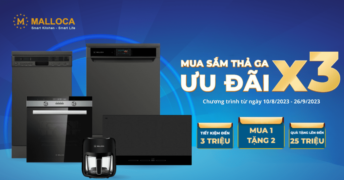 Mua Sắm Thả Ga - Ưu Đãi X3 Cùng Malloca - Quà Tới 25 Triệu