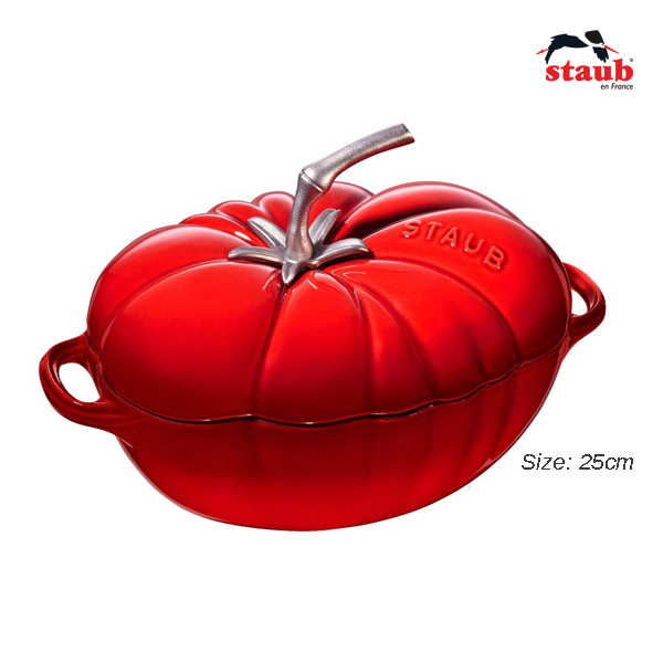 Nồi Staub cà chua màu đỏ cherry 25 cm 11712506