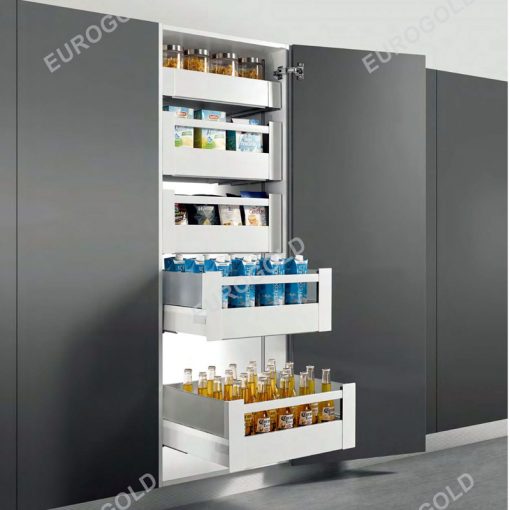 Tủ đồ khô 4 tầng độc lập nhôm cao cấp Eurogold EUM22460
