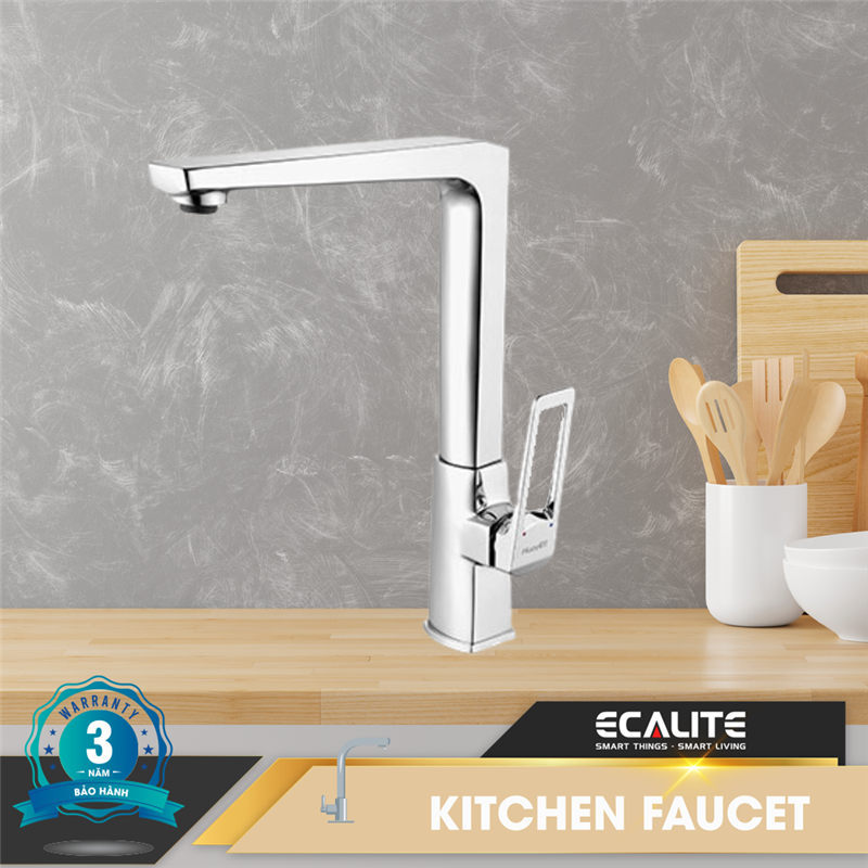 Vòi rửa chén nóng lạnh Kitchen Mixer Ecalite EF-H131C