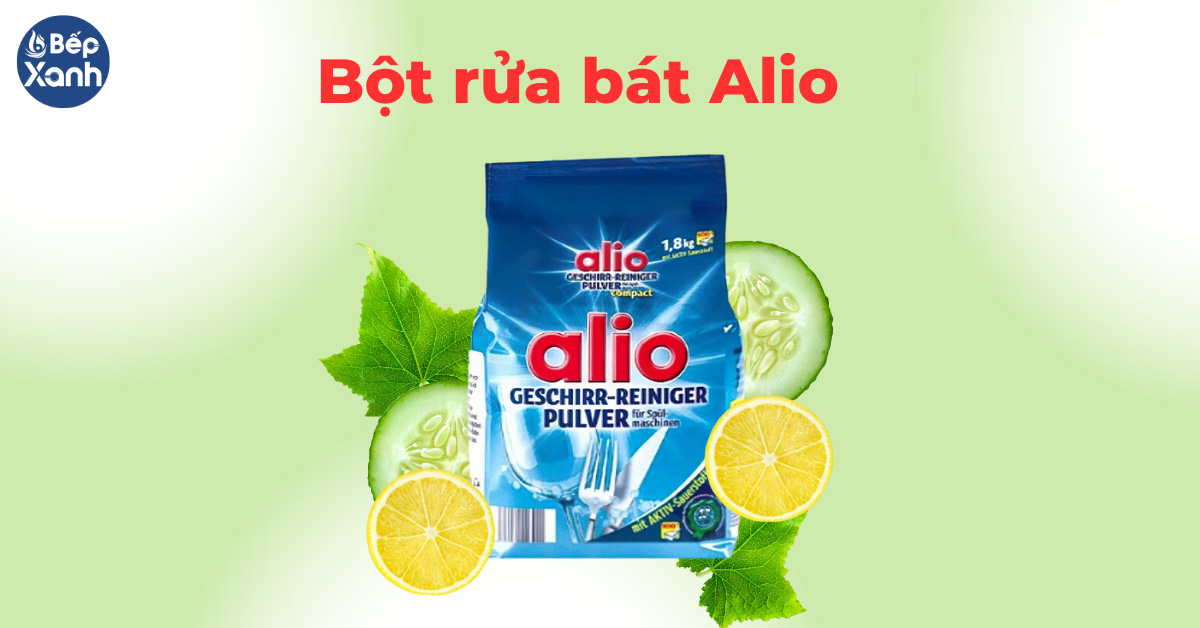 Bột rửa bát Alio