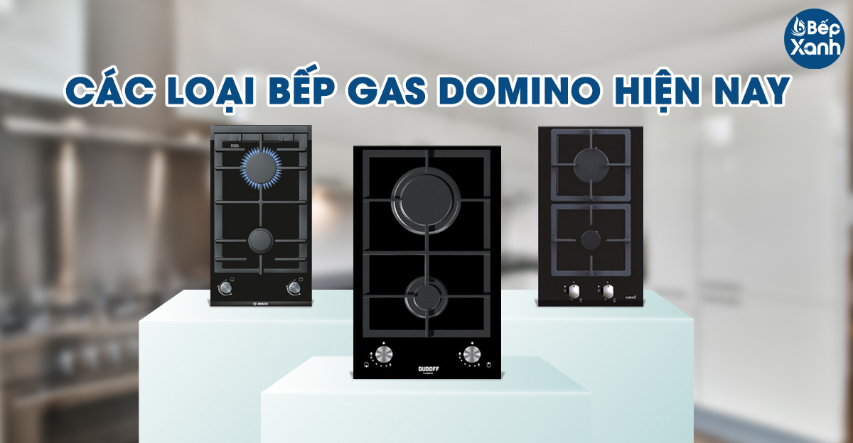 Các loại bếp gas domino hiện nay