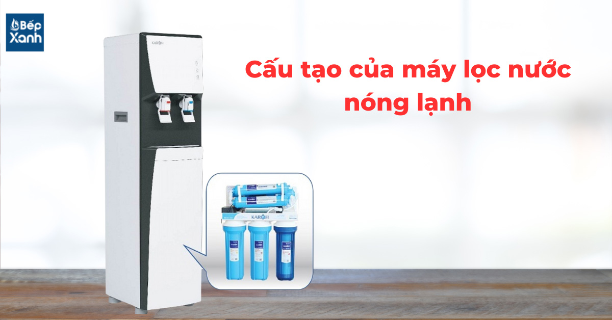 Cấu tạo máy lọc nước nóng lạnh