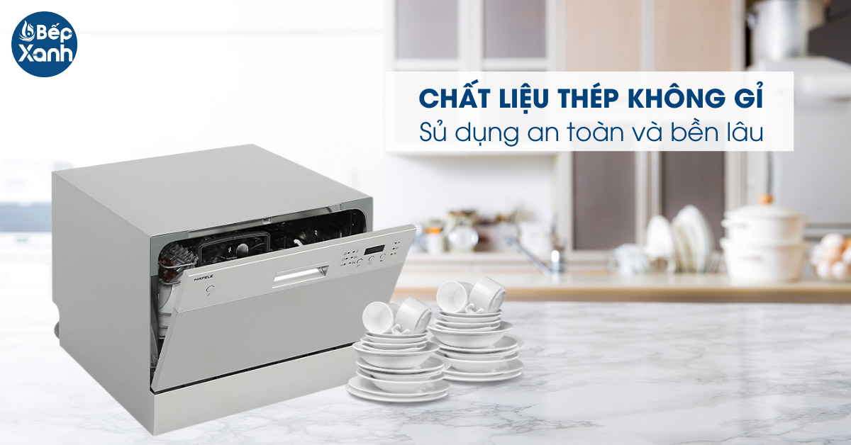 Chất liệu thép không gỉ cao cấp