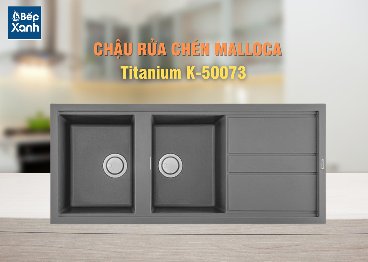 Chậu rửa chén đá titanium