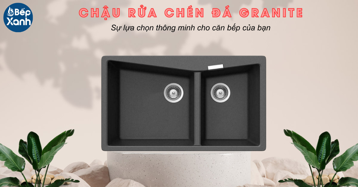 Chậu rửa chén đá Granite