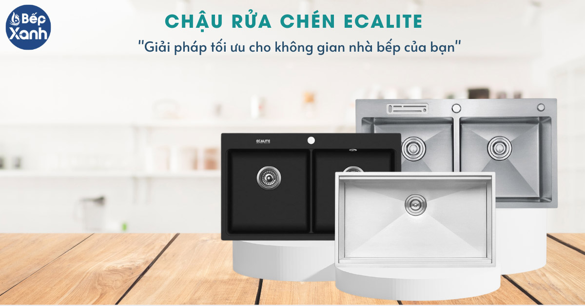 Chậu rửa chén Ecalite