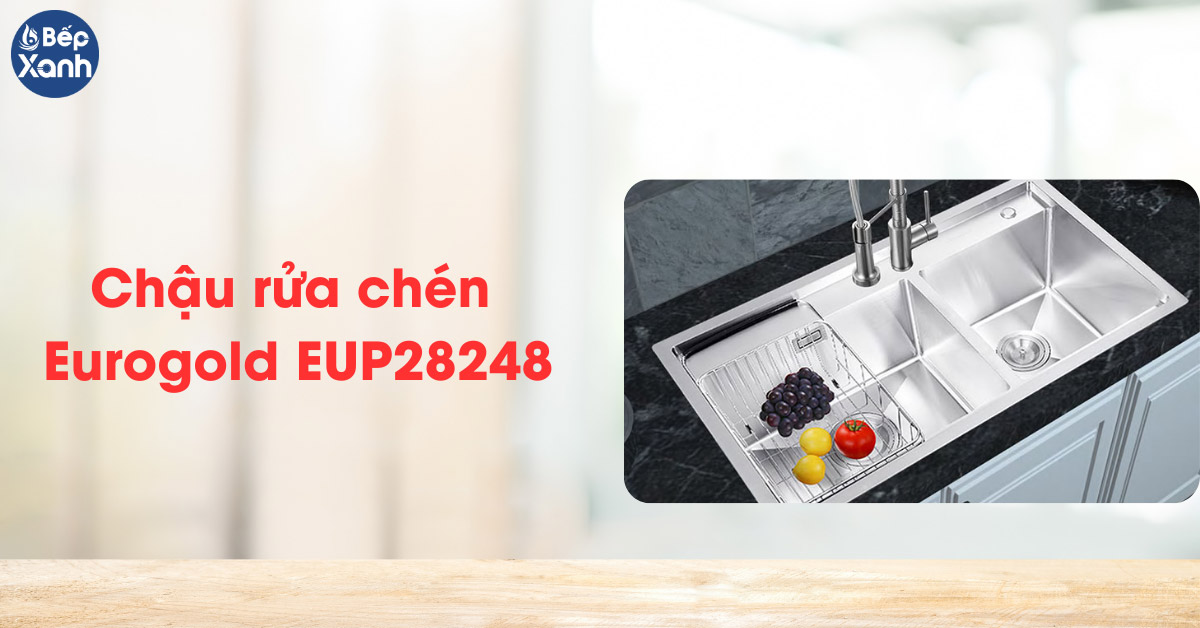 Chậu rửa chén Eurogold EUP28248