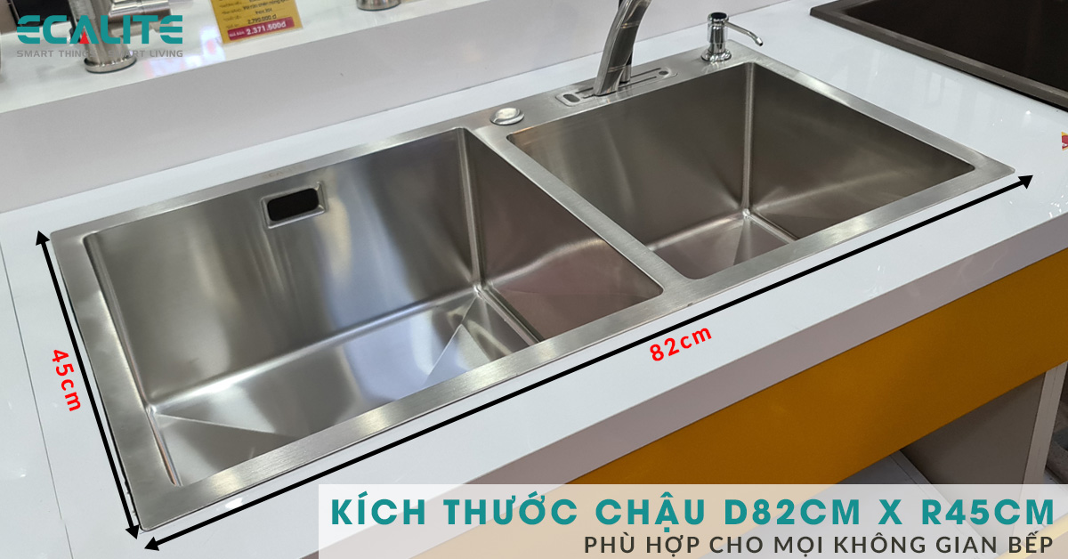 Kích thước chậu ESD-8245HC