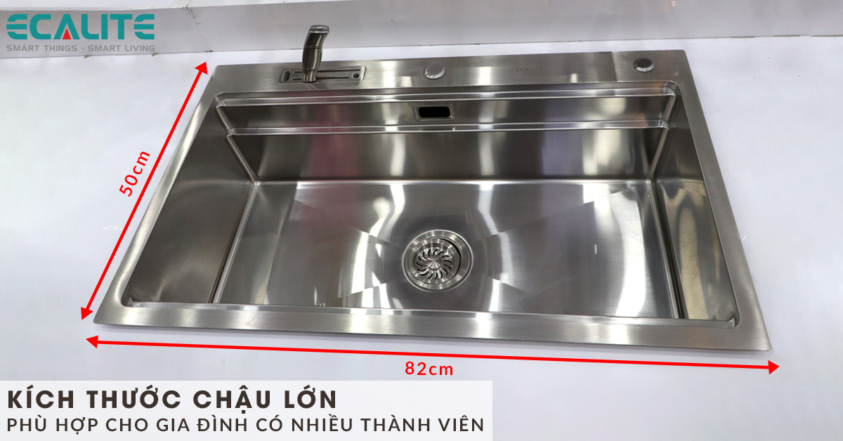 Kích thước của chậu rửa ESD-8250HS