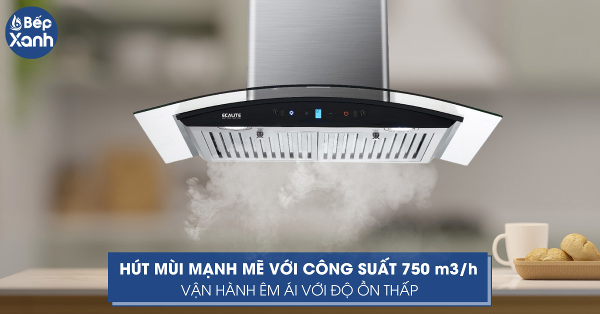 Công suất hút mạnh mẽ