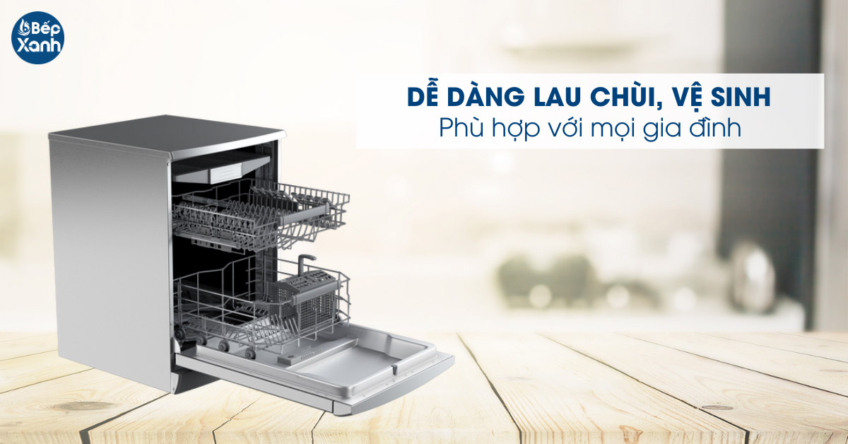 Dễ dàng lau chùi và vệ sinh sau khi sử dụng