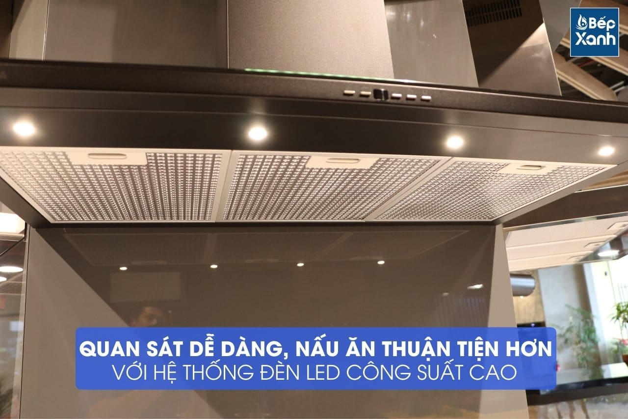 Hệ thống dải đèn LED siêu sáng vùng nấu