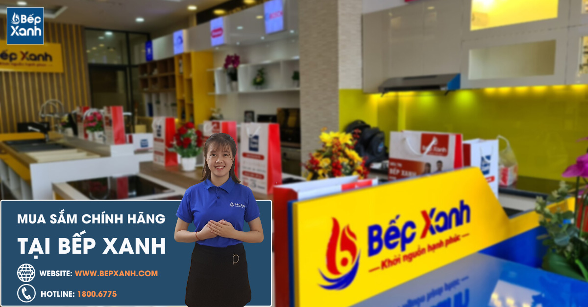 Mua chậu rửa chén giá rẻ chính hãng tại Bếp XANH