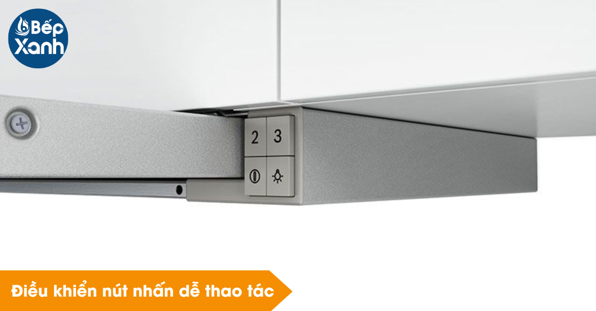 Điều khiển nút nhấn dễ thao tác