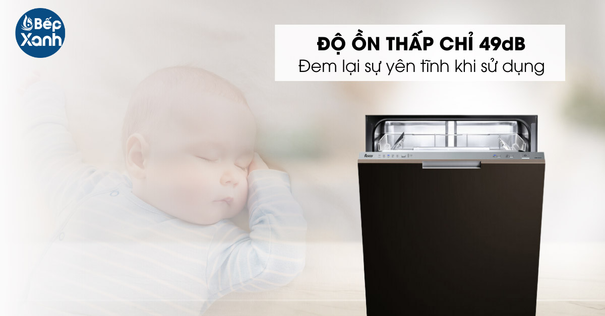 Độ ồn cực thấp chỉ 49 dB