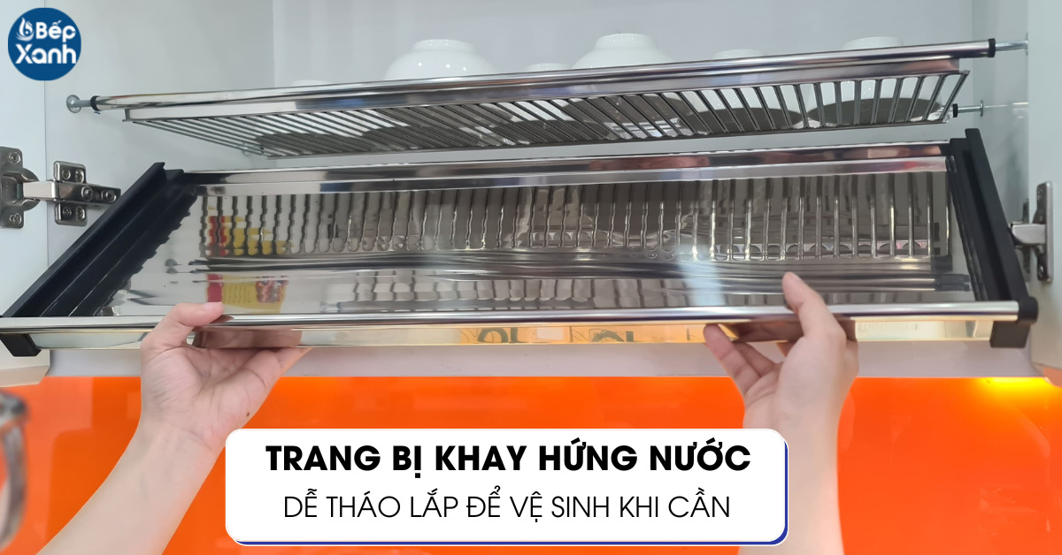 Giá bát cố định Eurogold EP160 khay hứng nước