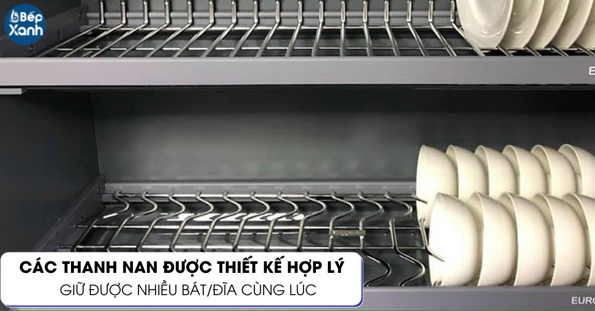 Giá bát cố định nan Oval Eurogold EPV8080 thanh nan