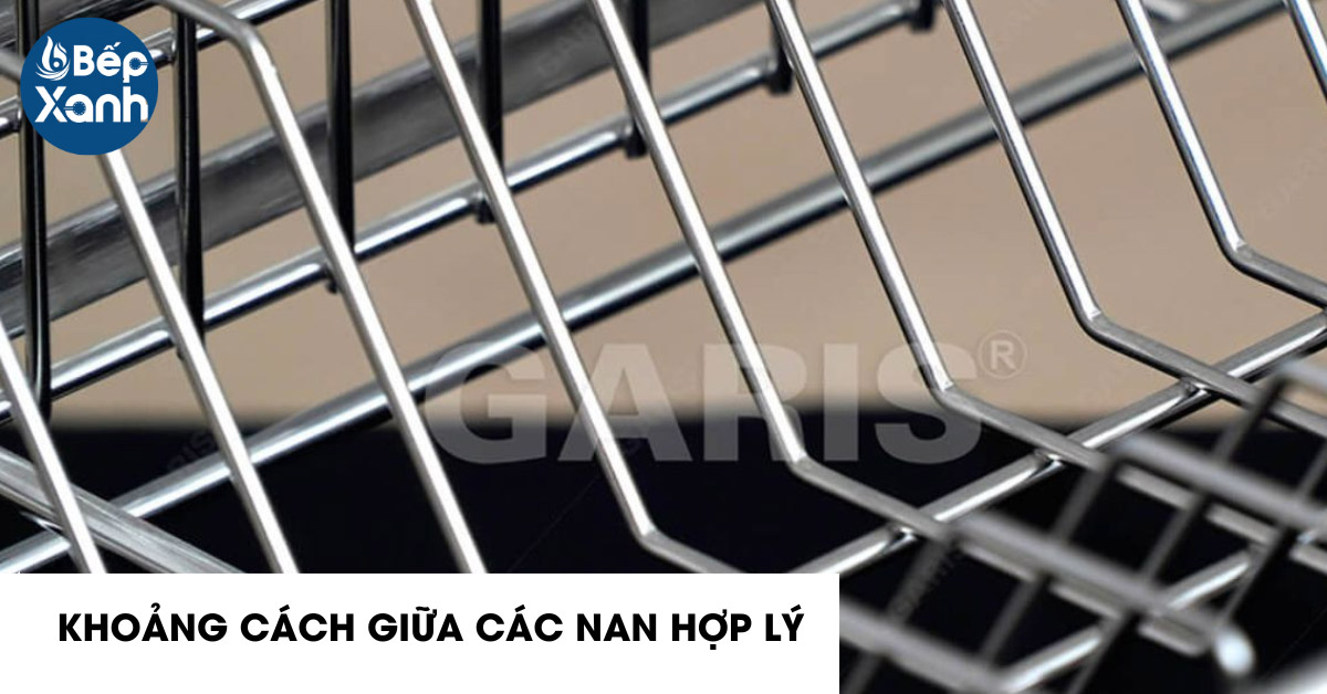 giá bát đĩa nâng hạ Garis GL06.60E khoảng cách thanh nan