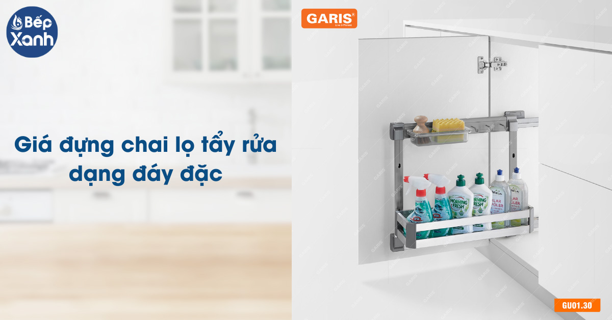 Giá đựng chai lọ tẩy rửa dạng đáy đặc