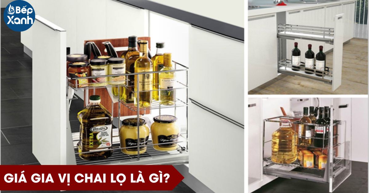 giá gia vị chai lọ là gì