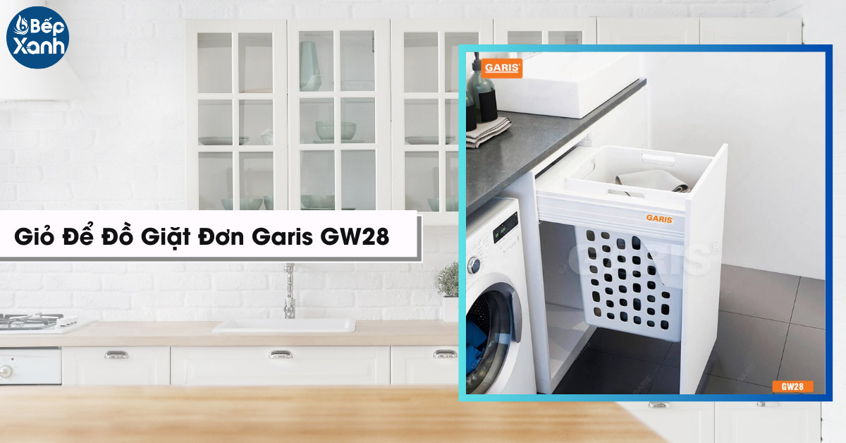 Giỏ đựng đồ giặt đơn Garis GW28