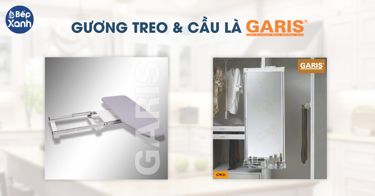 Gương treo & cầu là Garis