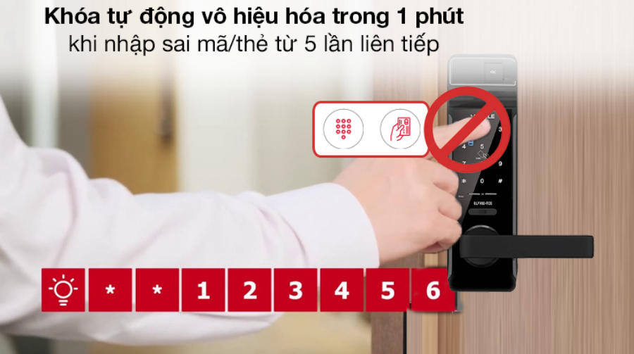 Tụ động vô hiệu hóa - Khóa điện tử Hafele thân khóa lớn EL7700 (912.05.584) Tụ động vô hiệu hóa - Khóa điện tử Hafele thân khóa lớn EL7700 (912.05.584)