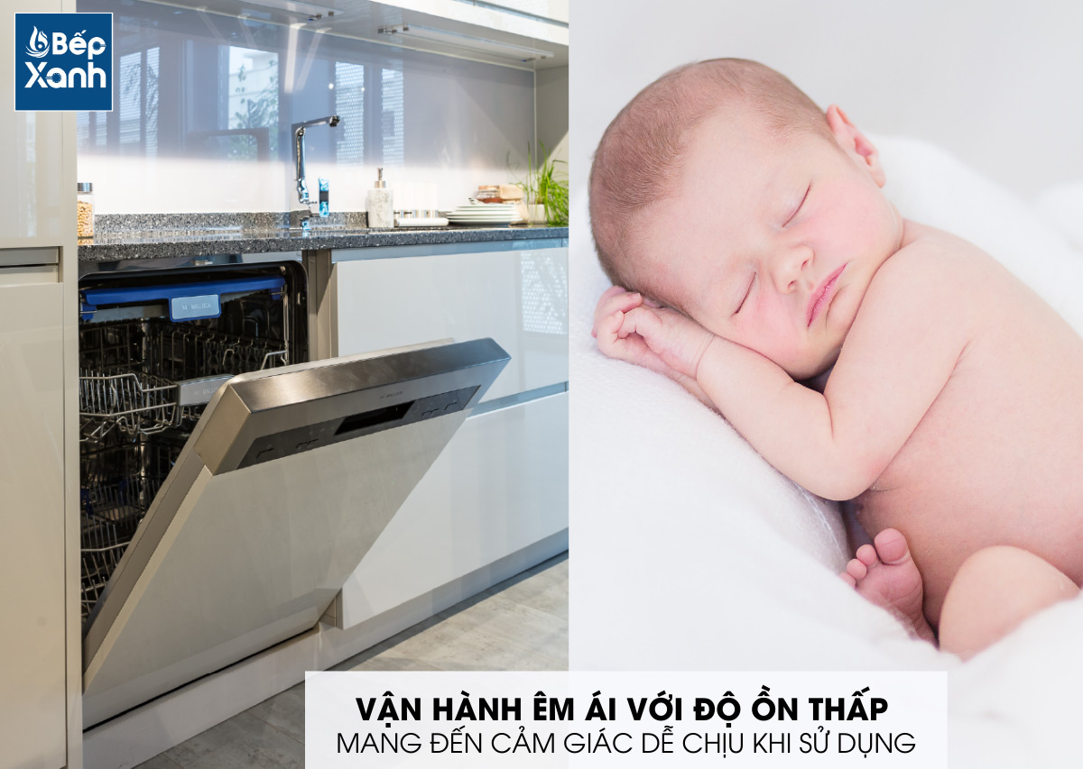 Độ ồn thấp mang lại cảm giác dễ chịu