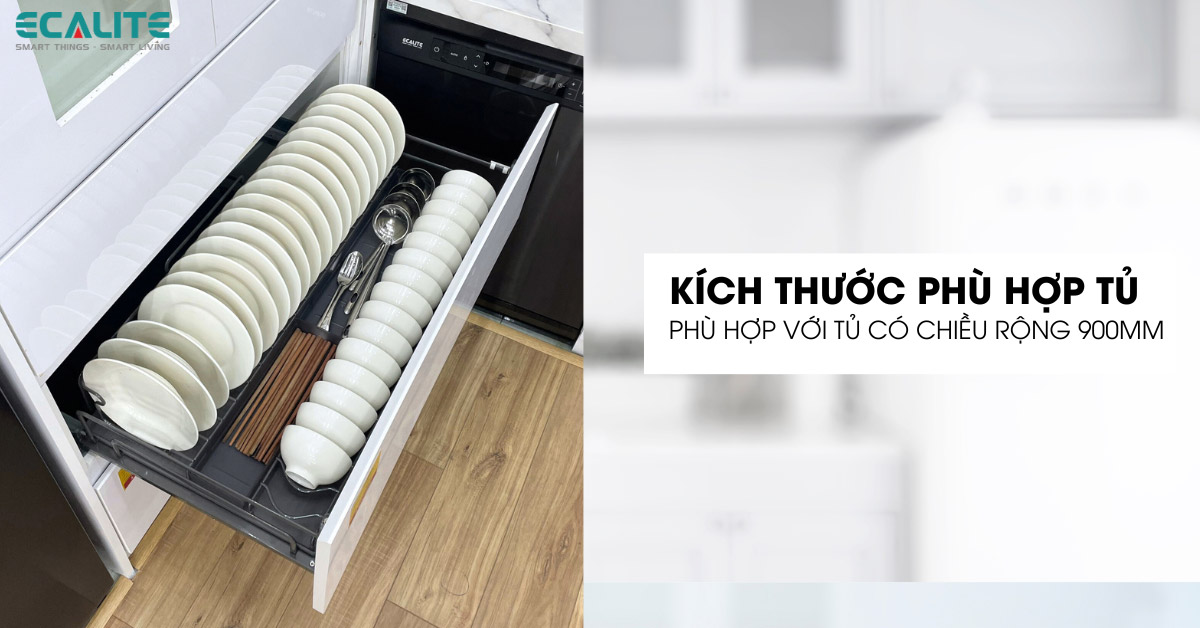 Kích thước sản phẩm ngang 900mm