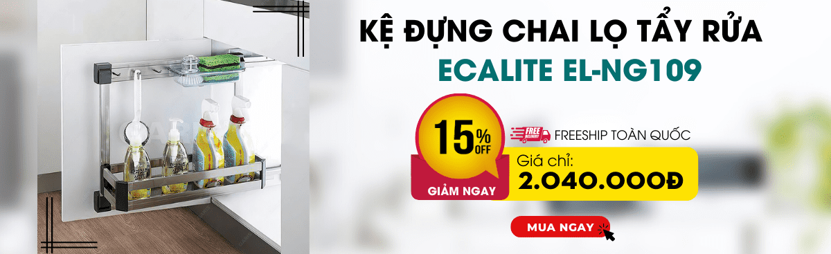 Kệ đựng chất tấy rửa Ecalite