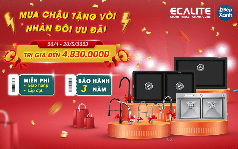 Mua Chậu Tặng Vòi Đến 4.830.000Đ