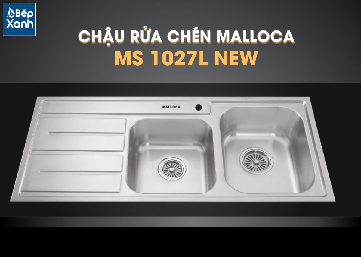 Chậu rửa chén Malloca MS 1027L NEW