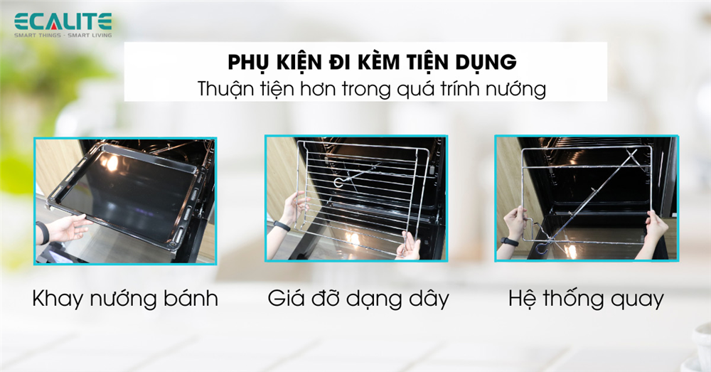 Phụ kiện đi kèm thuận tiện