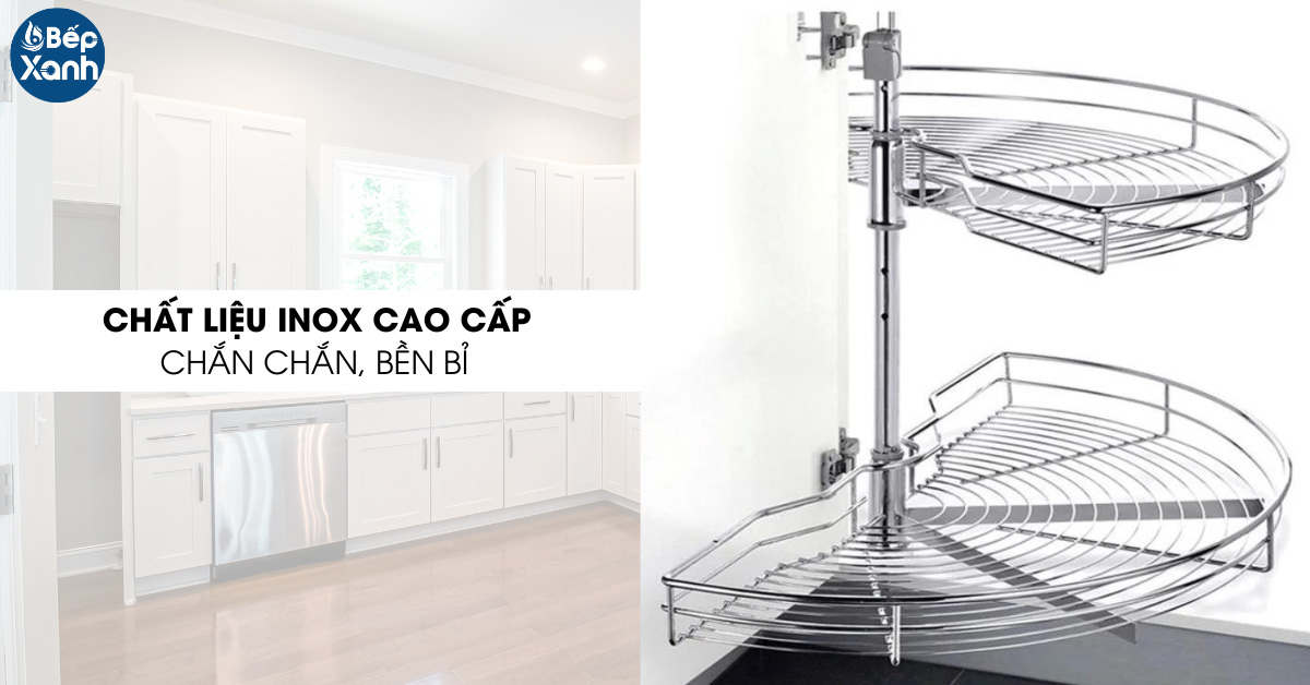 Chất liệu inox 304 cao cấp bền đẹp