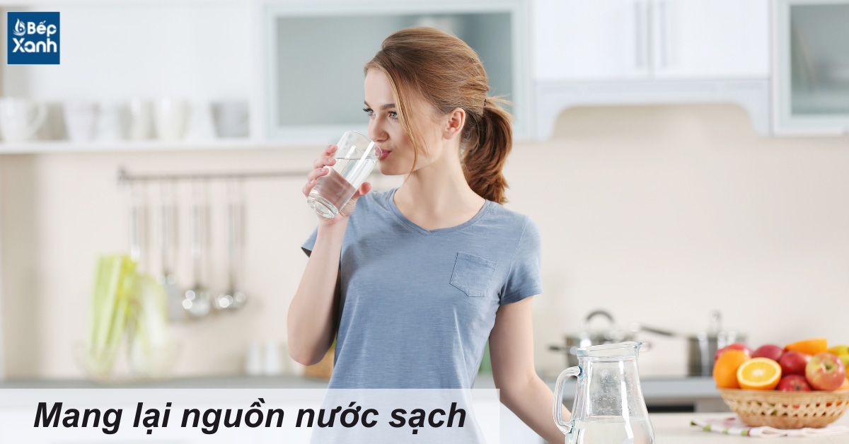 Mang lại nguồn nước sạch 