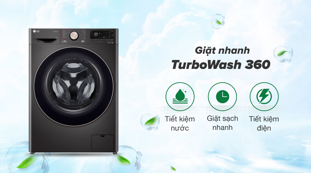 Máy giặt LG FV1414S3BA - Công nghệ giặt Máy giặt LG FV1414S3BA - Công nghệ giặt