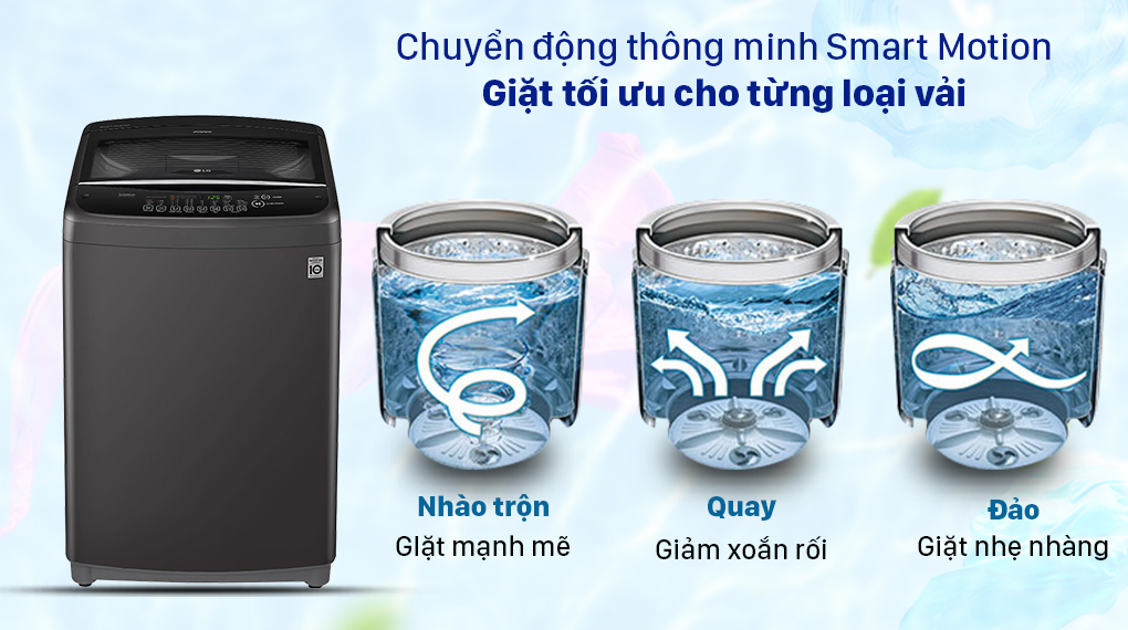 Máy giặt LG T2555VSAB - Smart Motion 3