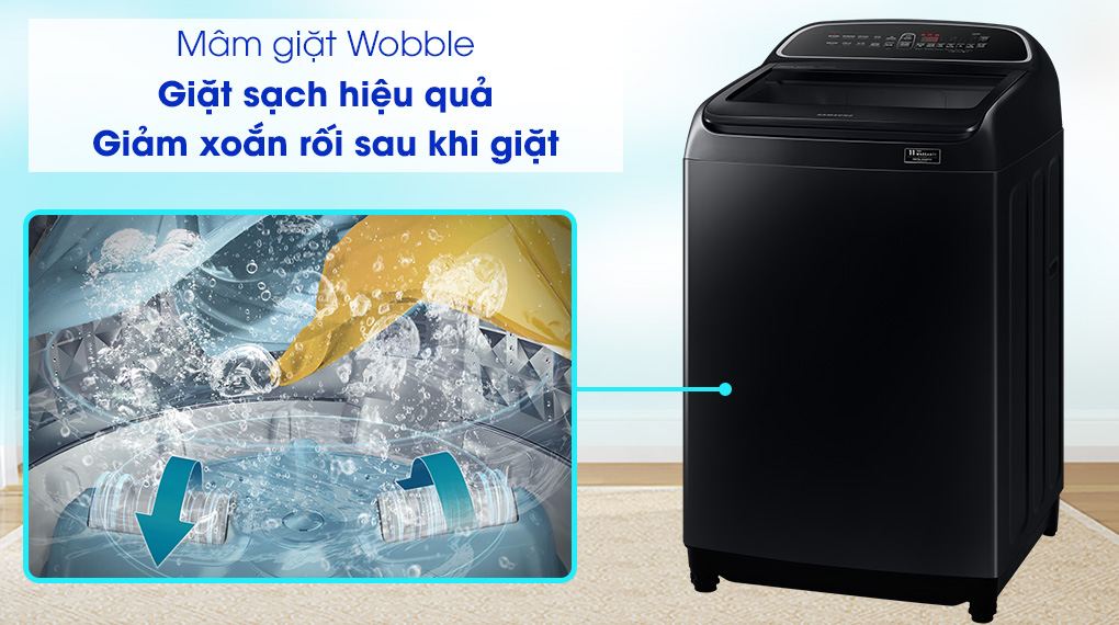 máy giặt Samsung WA11T5260BV/SV - Wobble